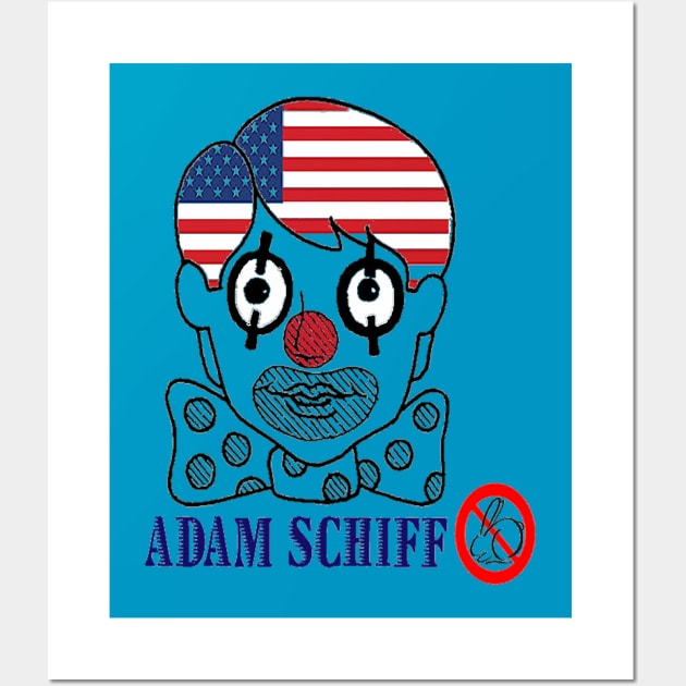 adam schiff Wall Art by daieddin